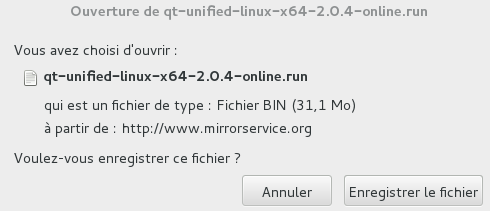 Qt : installation