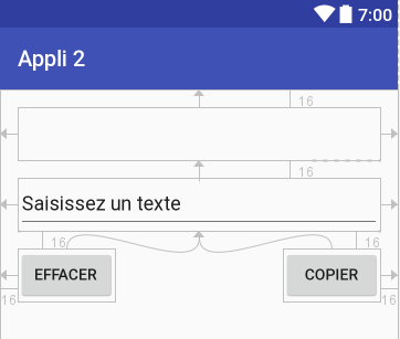 Créer une interface simple