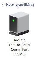 driver Prolific USB-to-Serial
