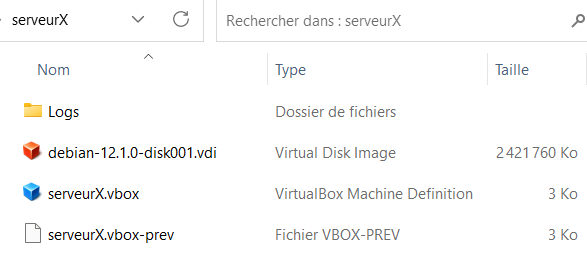 VirtualBox : importer un appareil virtuel