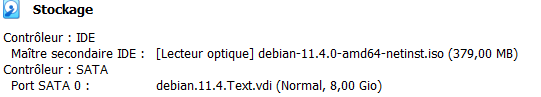 VirtualBox : Ajouter un lecteur CD
